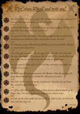 Fantasy Poster Pen and Paper A3