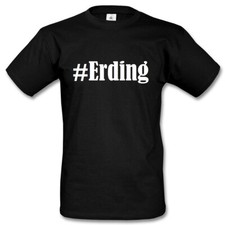 T-Shirt #Erding Hashtag Raute