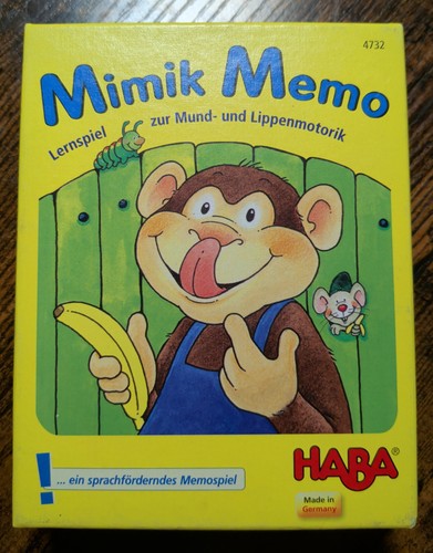 Mimik memo haba - mimik, lernspiel