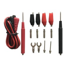 P003 16-teilig Messleitung-Set Richmeters Prüfkabel-Set für Multimeter Prüfleitu