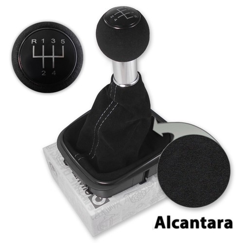 Alcantara schaltknauf - schaltknauf, +