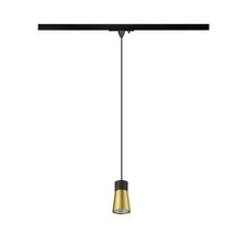 SLV PURI 2.0 Cone, 1 Pendelleuchte, GU10, Pendellänge 200cm, 1x max. 6W, schwarz