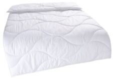 my home Qualitäts Microfaser Bett Decke CAELAN weiß 135x200cm Polyester normal