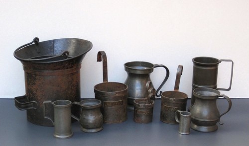 Messbecher messkannen zinn - messbecher,