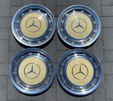 Mercedes W108 W114 W115 W116 W123 R107 Rad Kappe Kappen 14 Zoll Ahorn Gelb 606