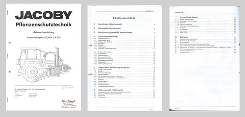 Jacoby anbaufeldspritze - jacoby,
