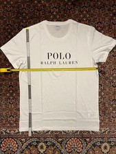 Polo Ralph Lauren Herren-T-Shirt XL Weiß POLO Logoprint Neu OVP