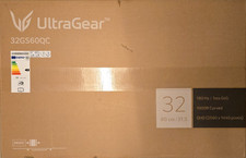 LG UltraGear 32GS60QC-B 31,5 Zoll 2560 x 1440 WQHD LED VA Curved 16:9 Matt 180Hz