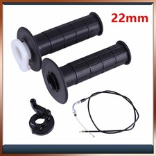 22mm Motorrad Drehgriff Motorradgriff Gasgriff Twist Throttle Kabel für Moped