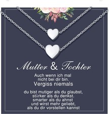Mutter Tochter Kette Set