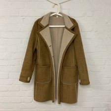 Wintermantel • Wildleder