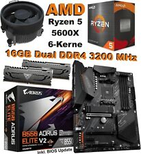 Bundle AMD Ryzen 5 5600X Gigabyte B550 Aorus Elite V2 16GB 3200MHz Aufrüstkit