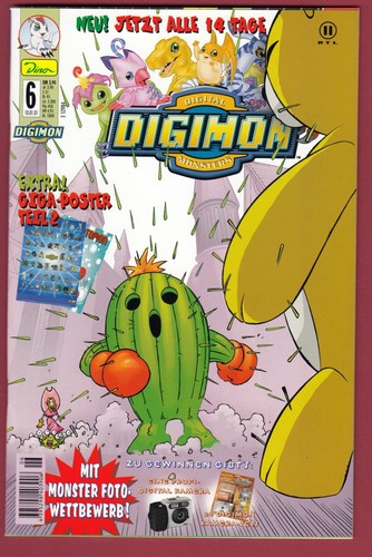 Digimon manga dino - nr., 6
