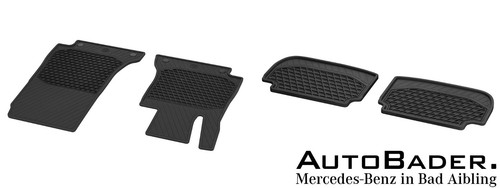 Original mercedes gummimatten - original,