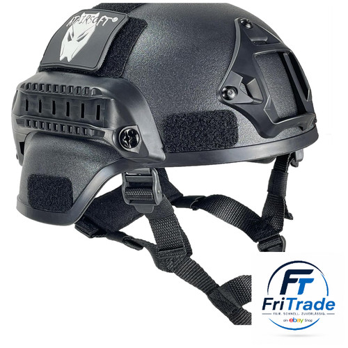 Airsoft helm mit seitenschiene - mit,