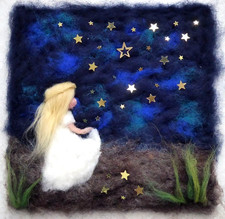 ♥WOLLBILD STERNTALER STERNE