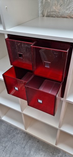 Ikea lekman box - ikea, rot
