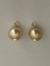 11 mm goldene Südsee Perlen