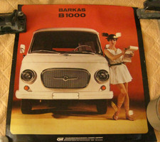 DDR Plakat IFA Barkas B 1000