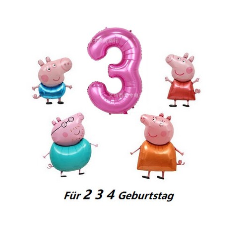 Peppa wutz folienballon - peppa,