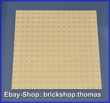 Lego Platte Grundplatte beige