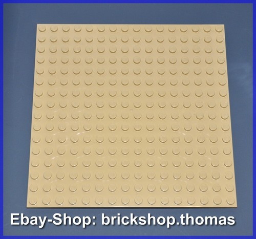 Lego platte grundplatte beige - platte,