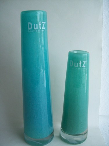 Dutz vase glas jade - jade, solifleur