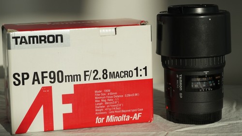 Tamron 90mm 2 - f/2.8, macro