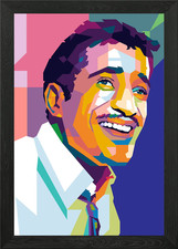Sammy Davis Jr Gerahmtes