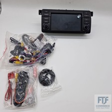 CAMECHO 4+64G Android 13 Navi Autoradio für BMW 3 E46 Touring Coupe Convertible 