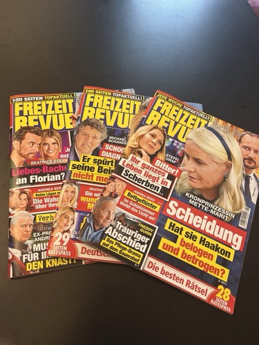 Neu freizeit revue - revue, ausgaben