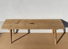 Vorbank aus altem Holz Hausbank Beistellbank Bauernmöbel Sitzbank  118cm 1/5
