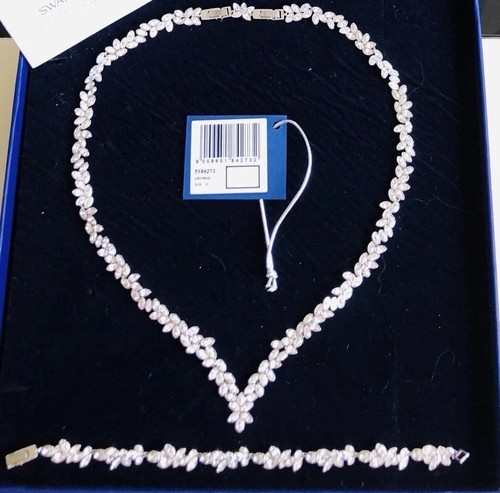 Swarovski set collier und - set,
