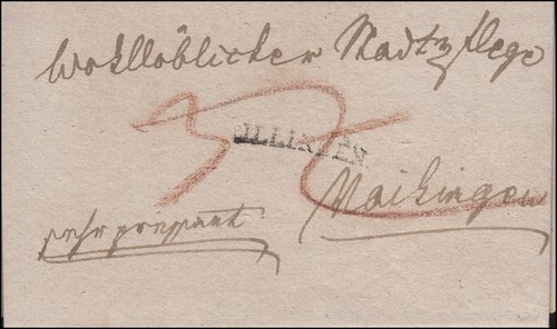 Vorphilatelie württemberg - vorphilatelie,
