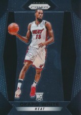 2017-18 Panini Prizm #52 OKARO WHITE - RC Rookie Card - Miami Heat