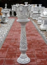 Säule mit Topf, 99 cm