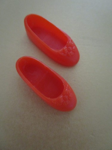 641 alte orange vintage lady - orange,