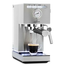 Espressomaschine Siebträger Kaffeebereiter Kaffeemaschine 9 Bar 1,4 L Silber