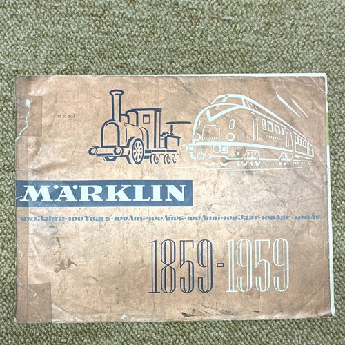 Märklin katalog 100 - katalog, jahre