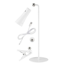 Wofi Tischleuchte Batley, 1,5W = 48 W, 160 lm, 3000 K Warmweiß, Dimmbar