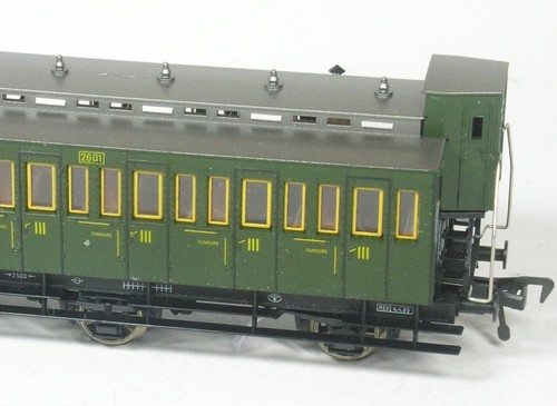 Achs abteilwagen m - h0, 3-achs.