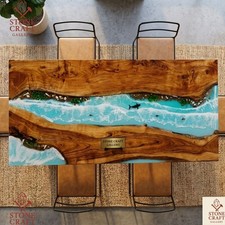 Handmade Epoxid & Holz Ess