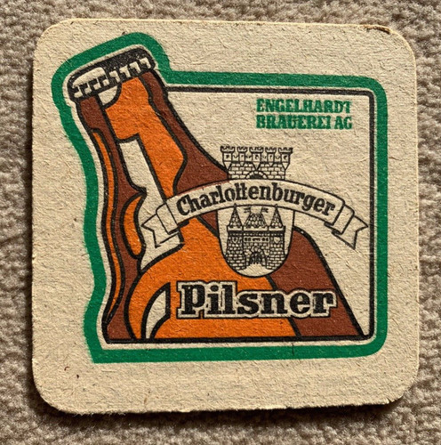 Old beer mat - old, brewery