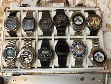 12 Stck.  Herren-Armbanduhren/Sammleruhren z.T. ungetragen  Alu-Koffer Vinatage!