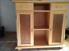 Kommode Anrichte Highboard Landhausstil Buche furniert handgefertigt gebraucht 