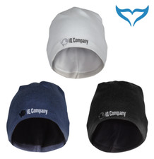 iQ Company Beanie stone ocean black Mütze Strickmütze Fleece weiß blau schwarz