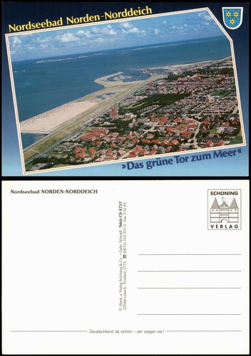 Luftbild norddeich norden - luftbild, norddeich-norden