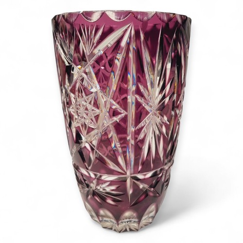 Vintage böhmische vase - böhmische,