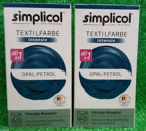 Simplicol textilfarbe - 4x,