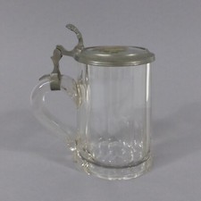 Alter Bierkrug Glaskrug